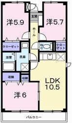 ファミール・サンフジの物件間取画像